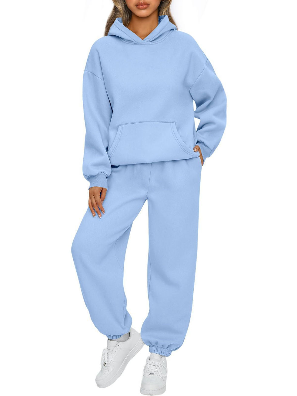Thumbnail: Autumn and winter casual hoodies, sportswear and long pants