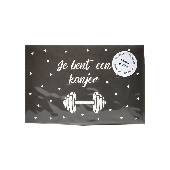 4 x Geurkaart'Je Bent Een Kanjer'