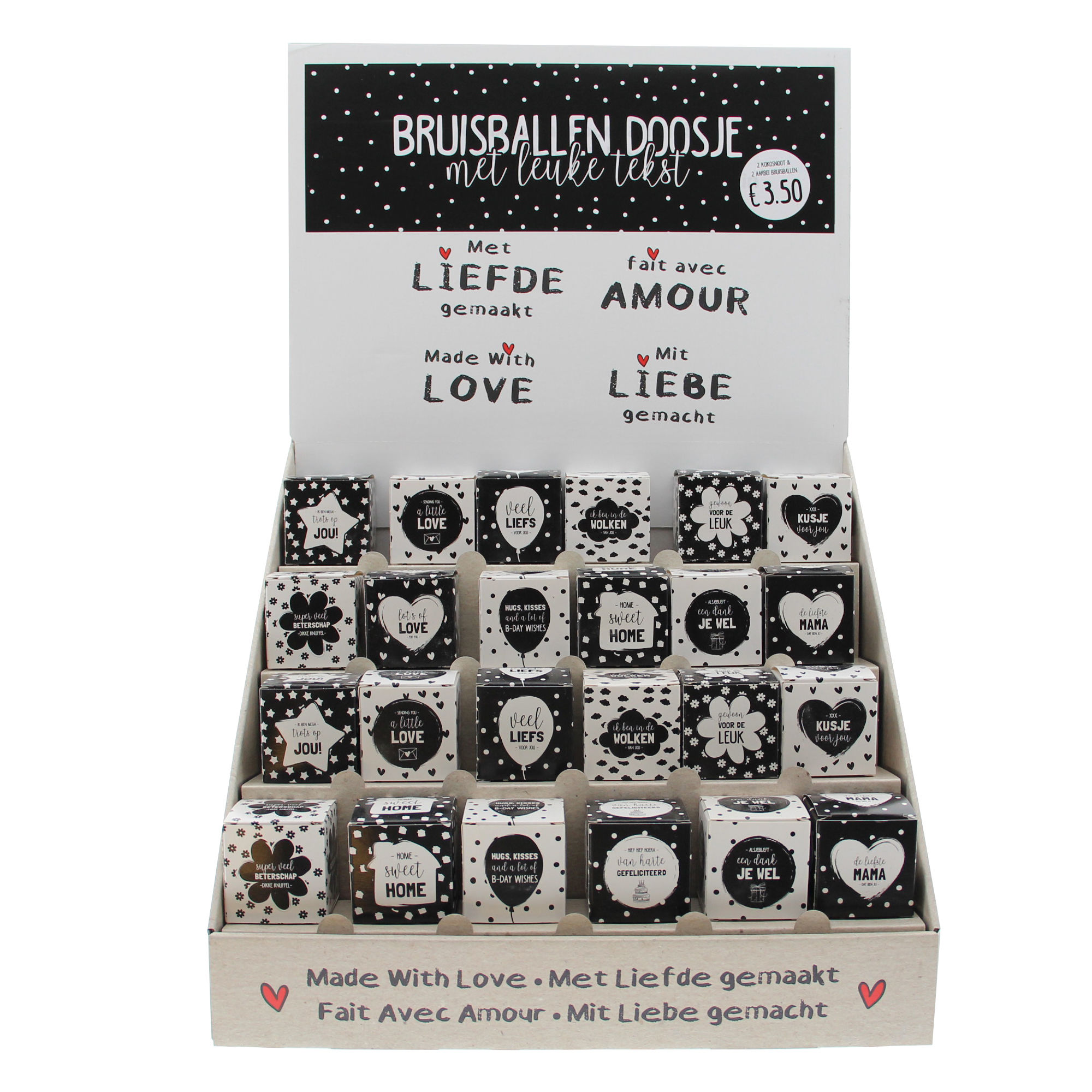 Display bath bomb boxes NL