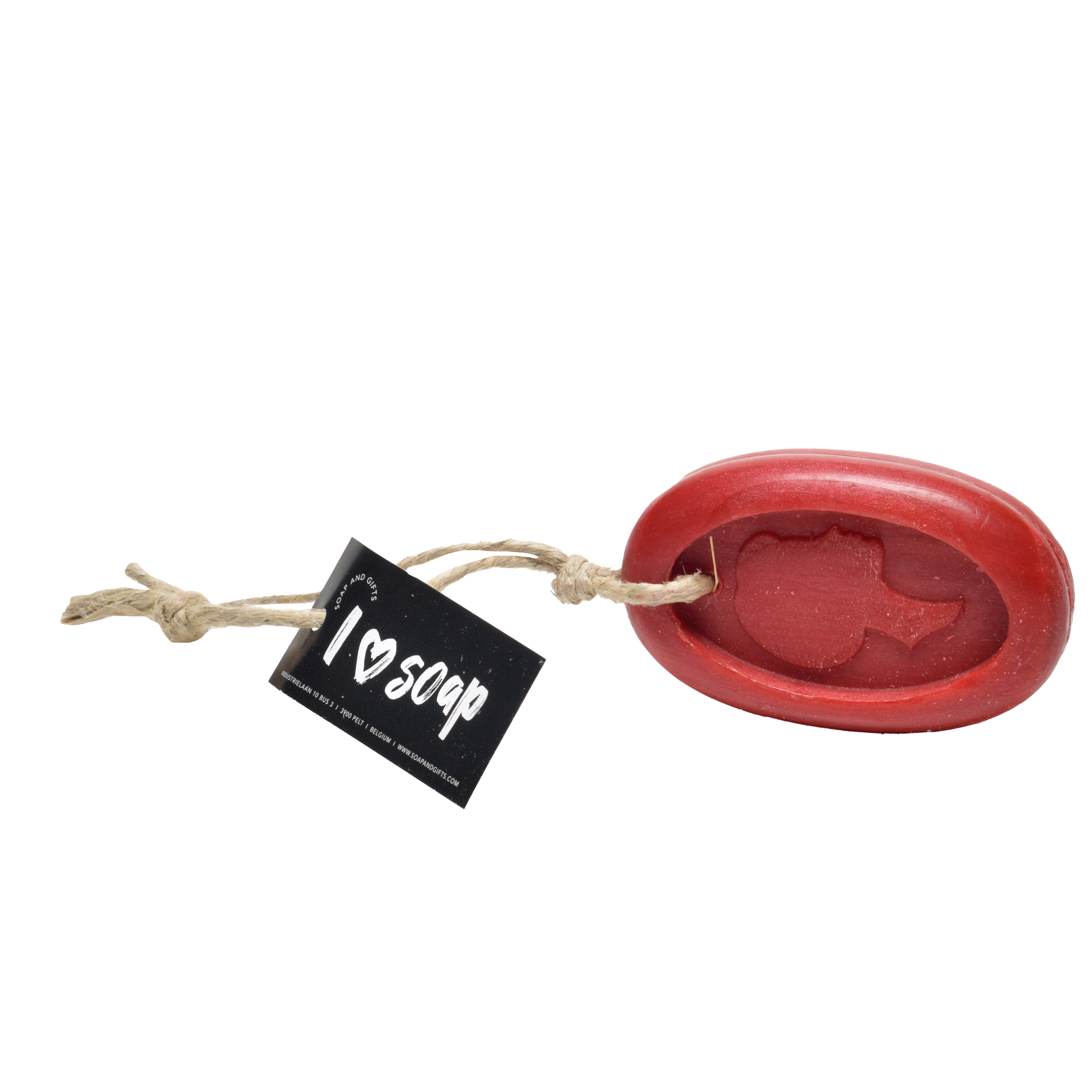 'I Love Soap' Winter 5 x oval woman portrait soaps 'Red Cinnamon'