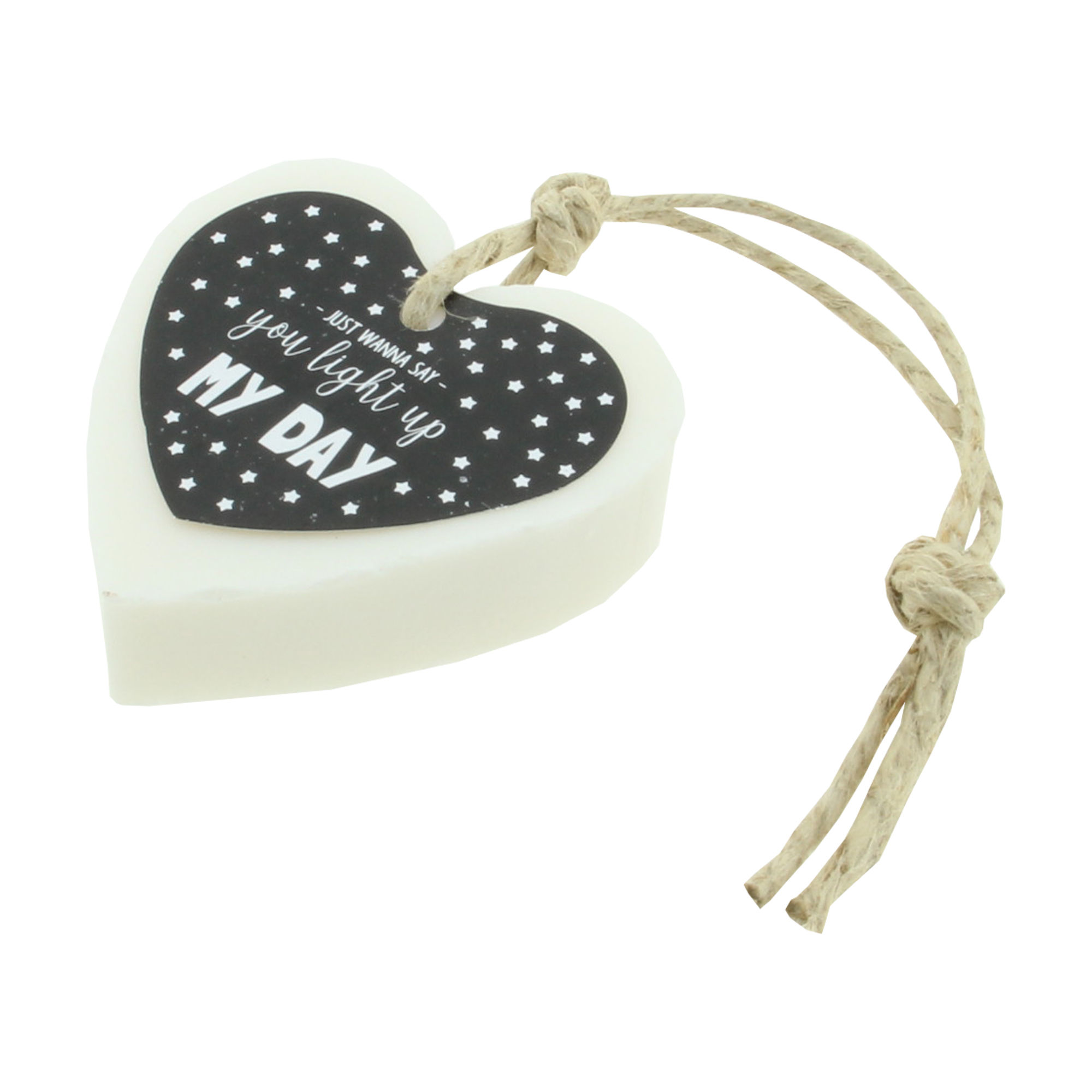 Hartzeep aan touw: Just wanna say you light up my day