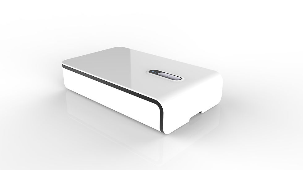 Thumbnail: Swisstek UV-CLEAN -  2 in 1 Medical Grade UV-Light Device Sanitizer & Charger