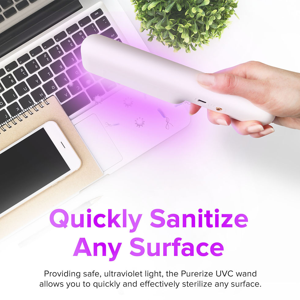 Thumbnail: UV-WandPro - UV-Light Device Sanitizer With Rechargeable Battery