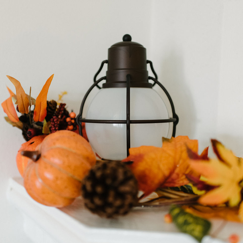 Thumbnail: Decorative LED Hanging Lanterns- Set of Four Indoor/Outdoor Lights- LED Vintage