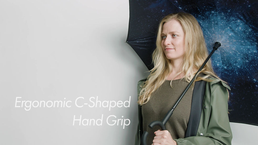 Thumbnail: Swisstek Double Layer Reversible Smart Umbrella - Quick Dry Technology