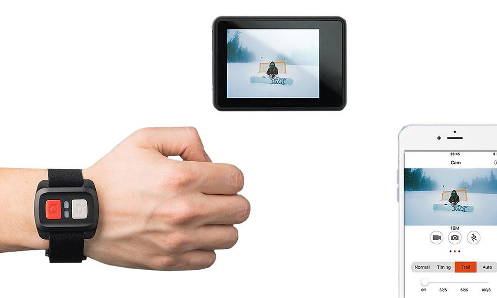 Thumbnail: XtremePro 4K Ultra HD Sports Camera Bundle with Wireless Wrist Remote and 20 Acc