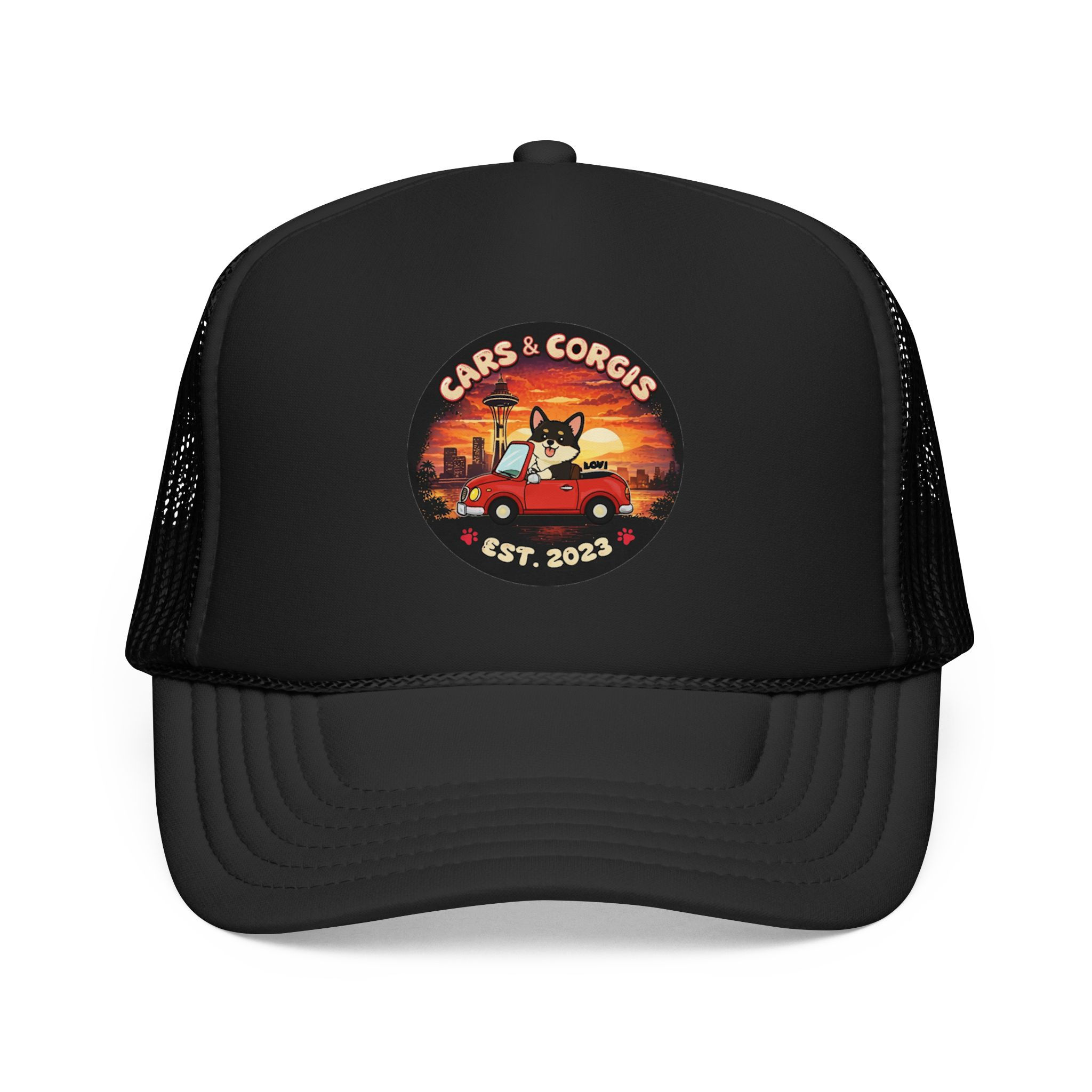 Cars & Corgis (Sunset) Hat