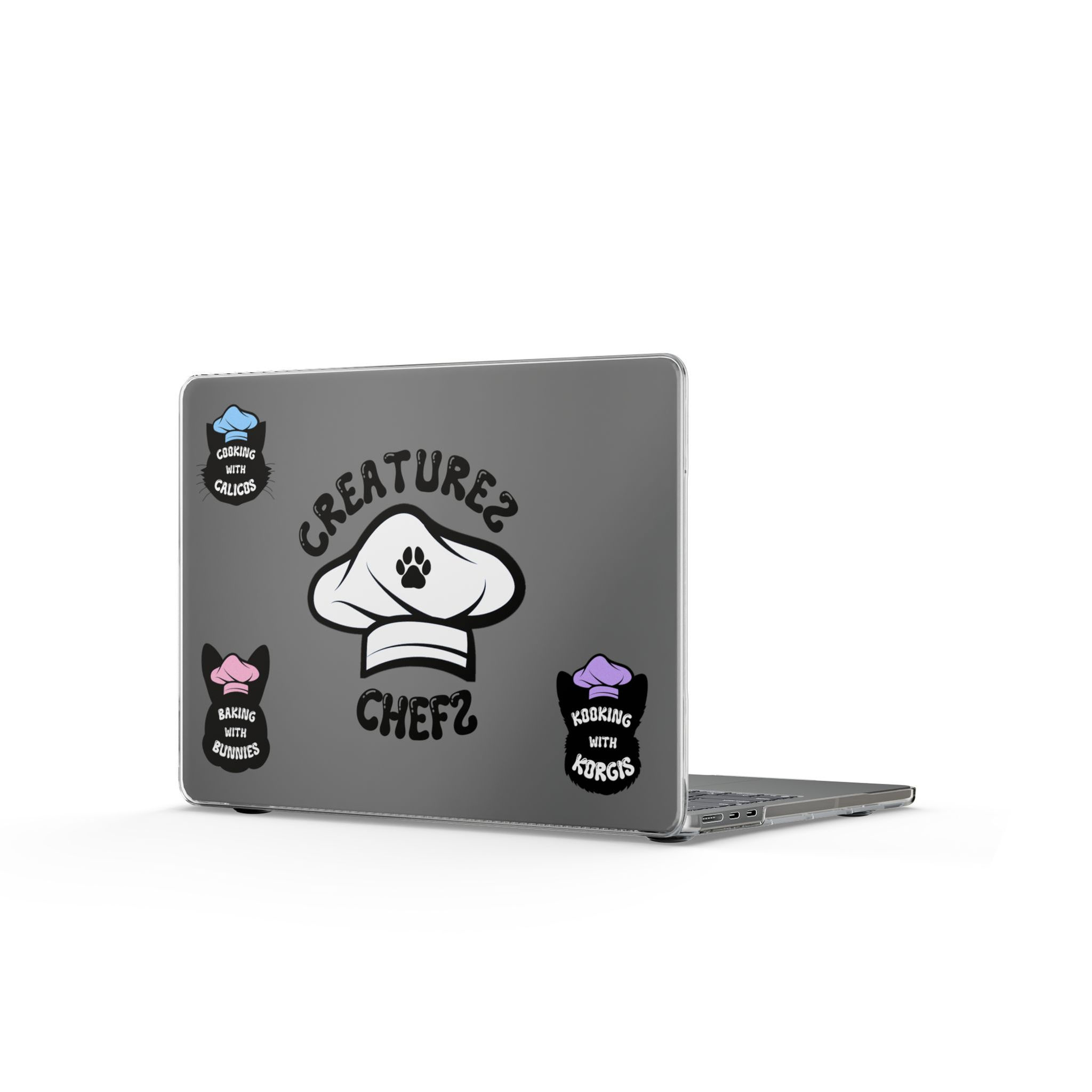 Creaturez Chefz - Clear MacBook Case