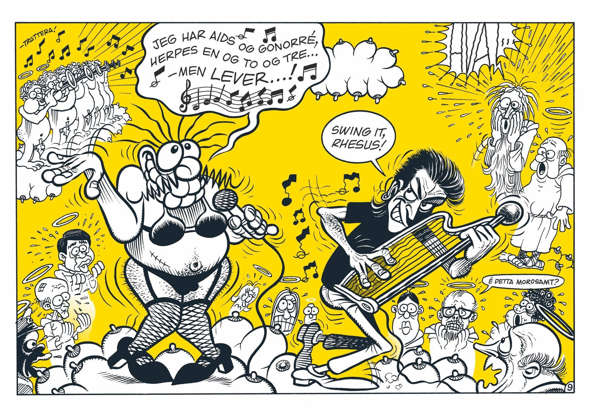 I Himmelen - Gul serie - Begrenset opplag - 20 stk - Signert av Tommy Sydsæter