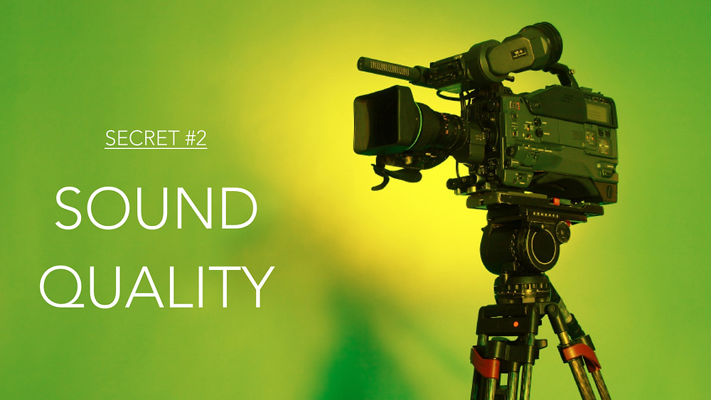 Sound Quality is More Important than Video Quality