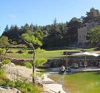 Domaine du Taillé retraite de meditation - la piscine naturelle
