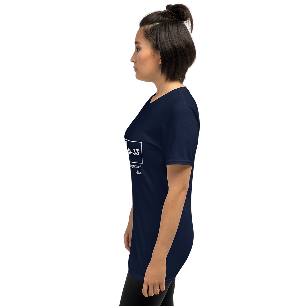 Thumbnail: "KJV-Test My Gangsta" Short-Sleeve Unisex T-Shirt