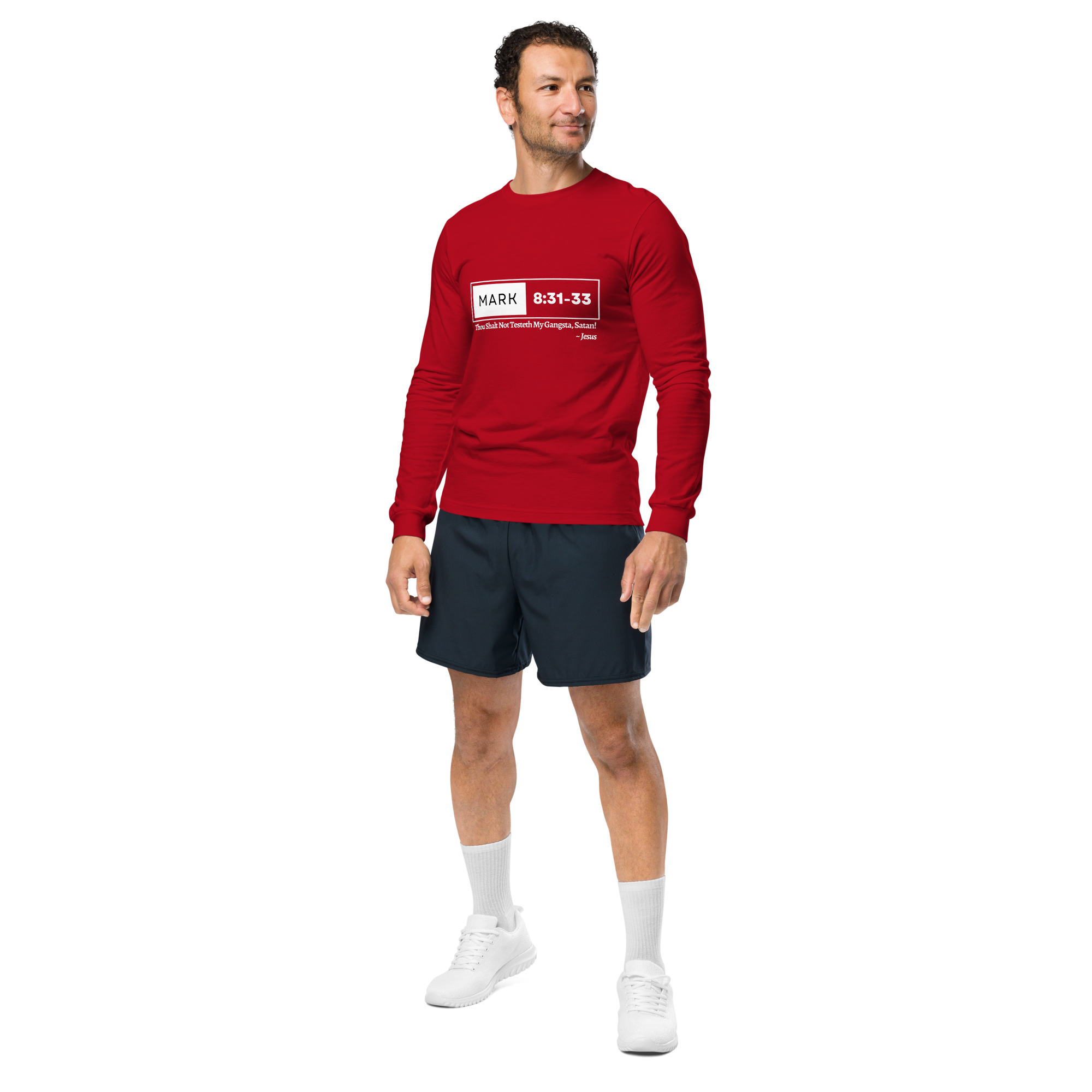 "KJV-Test My Gangsta" Unisex Long Sleeve Tee