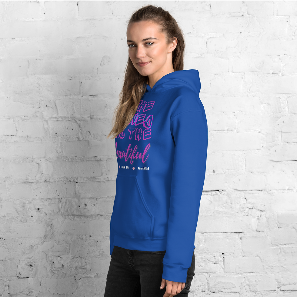 Thumbnail: "Flawed & Beautiful" Unisex Hoodie