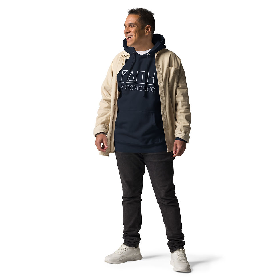 Thumbnail: Faith Over Experience Unisex Hoodie
