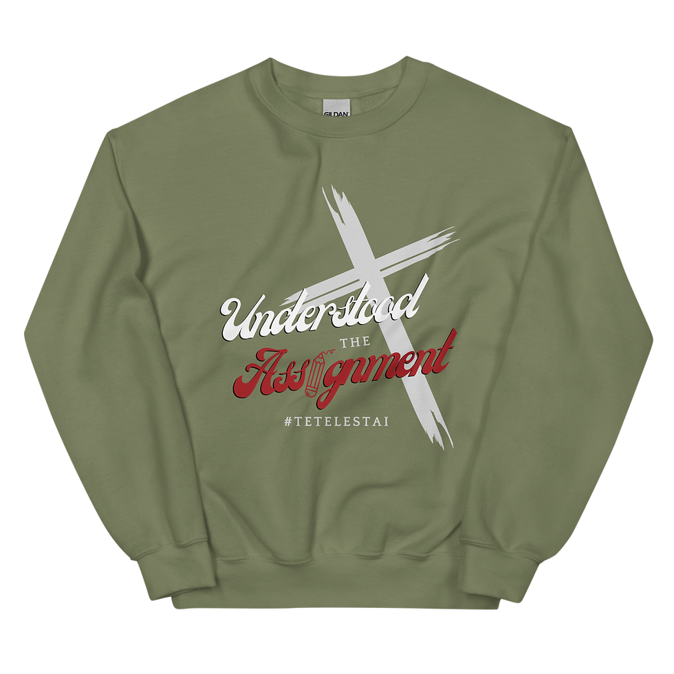 Thumbnail: Understood the Assignment Unisex Sweatshirt