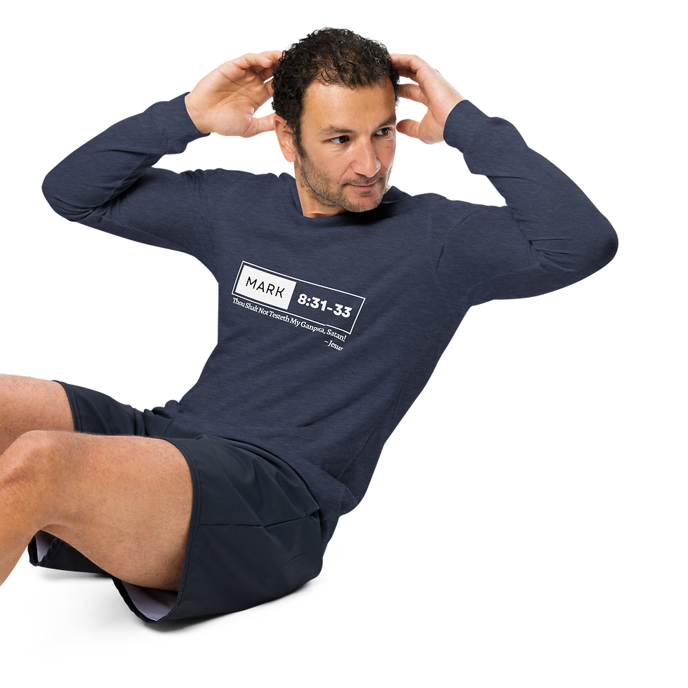 Thumbnail: "KJV-Test My Gangsta" Unisex Long Sleeve Tee
