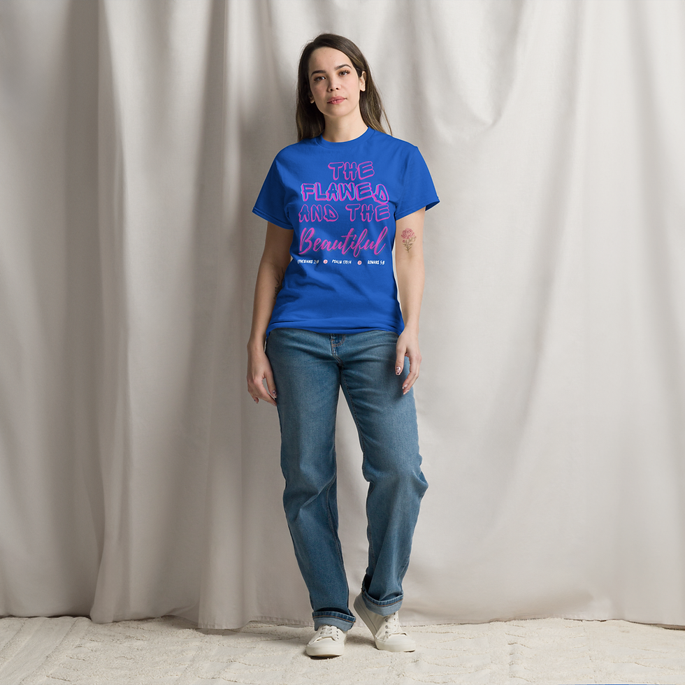 Thumbnail: "Flawed & Beautiful" Unisex Classic Tee