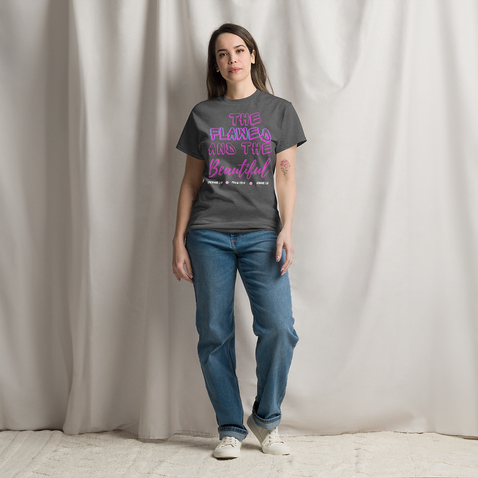 Thumbnail: "Flawed & Beautiful" Unisex Classic Tee