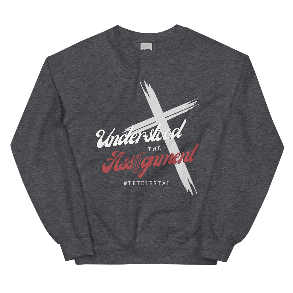 Thumbnail: Understood the Assignment Unisex Sweatshirt