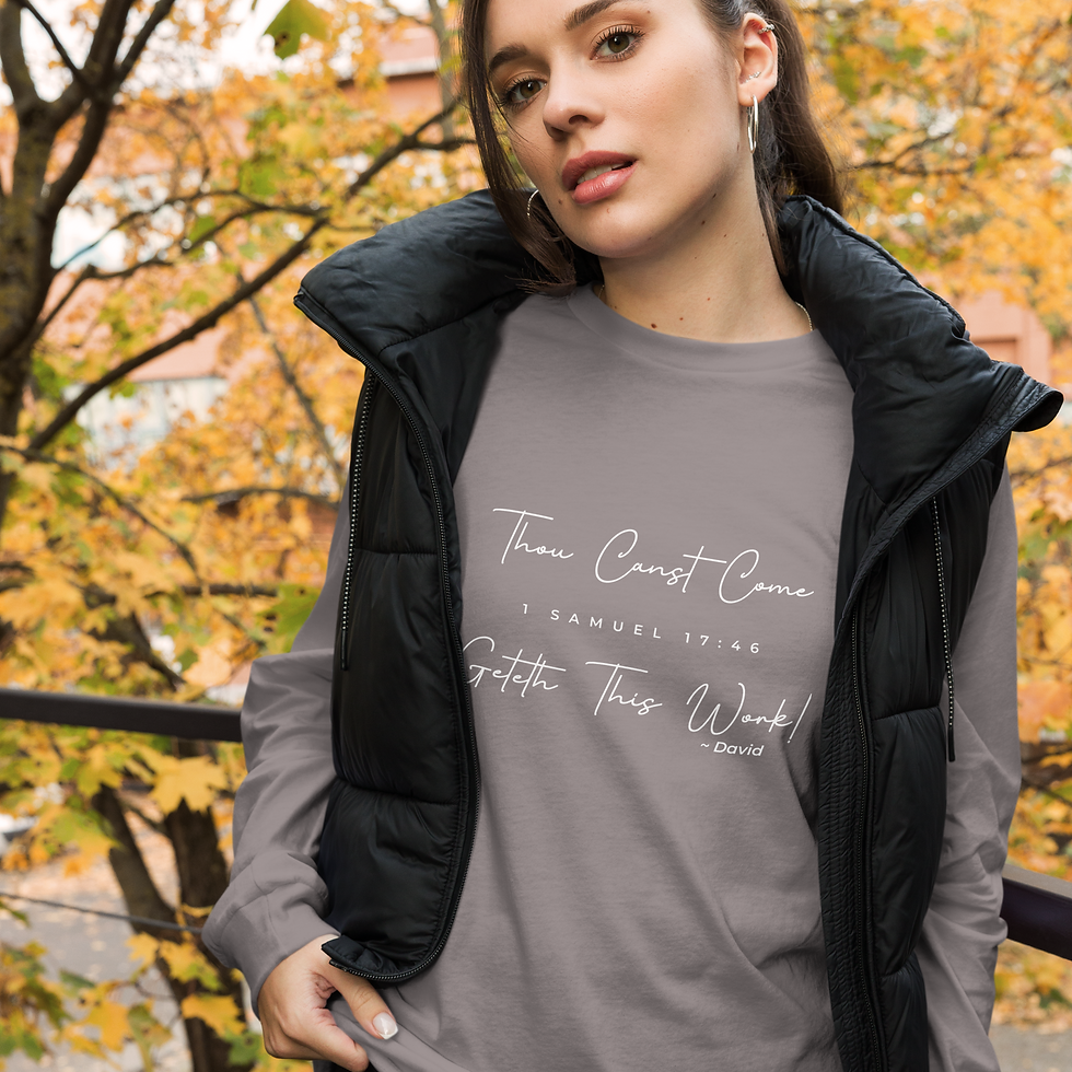 Thumbnail: "KJV- Get This Work" Unisex Long Sleeve Tee