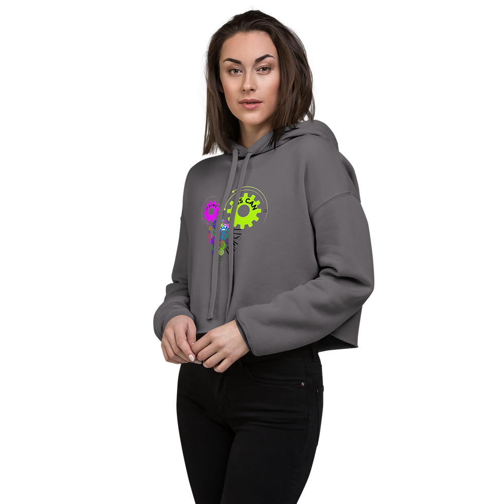 Thumbnail: His Will Crop Hoodie