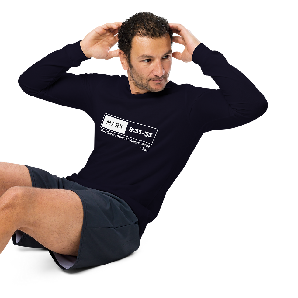 Thumbnail: "KJV-Test My Gangsta" Unisex Long Sleeve Tee