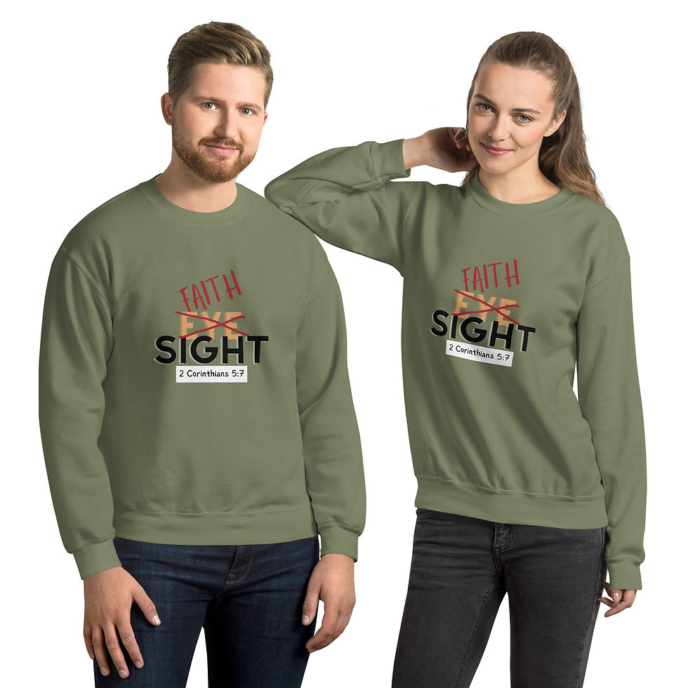 Thumbnail: Faithsight Unisex Sweatshirt