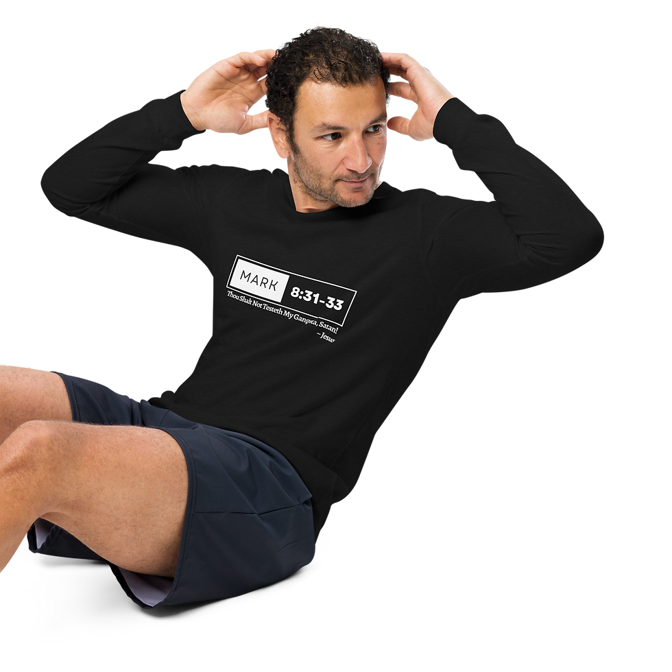 Thumbnail: "KJV-Test My Gangsta" Unisex Long Sleeve Tee