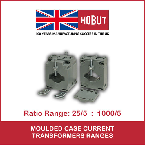 Hobut Current Transformers Ratio Range 25/5 1000/5 MET