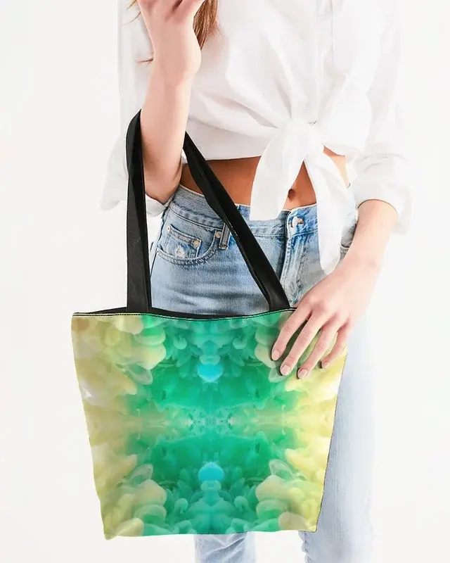 Chameleon Canvas Zip Tote 1