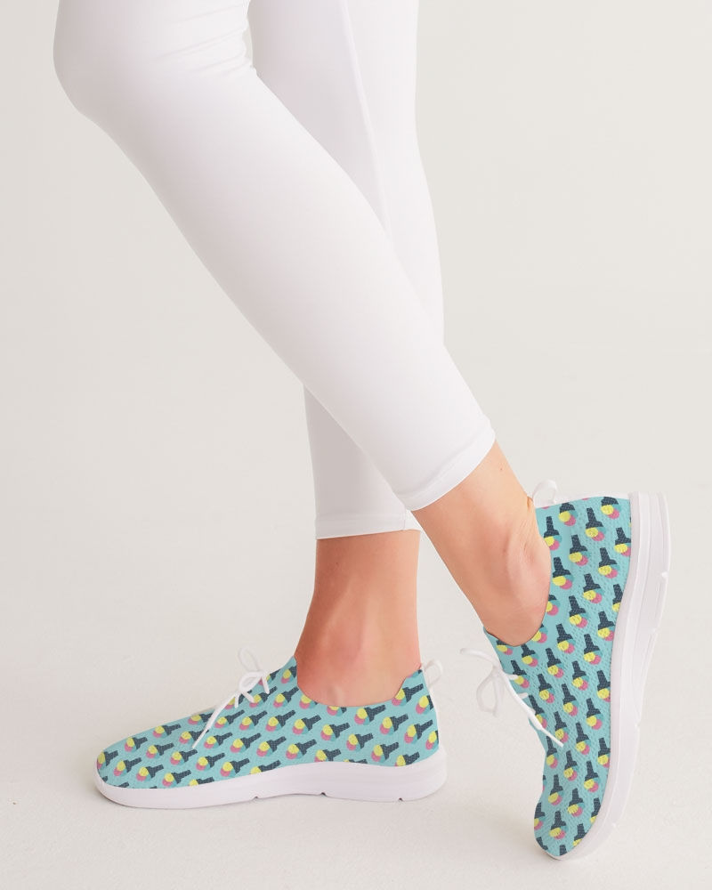 Ice Cream Cone Women's Lace Up Flyknit Shoe 2