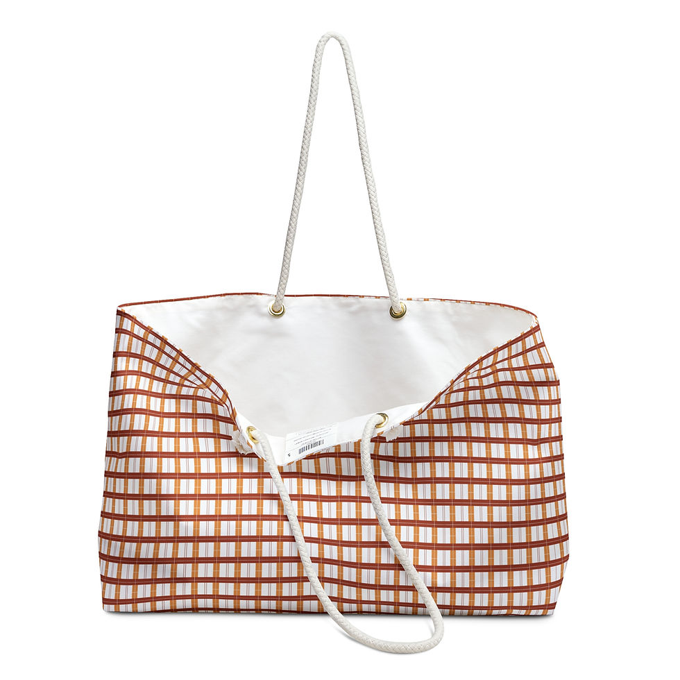 Autumn Plaid (2) Weekender Bag 2