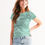 Thumbnail: Green Camouflage (2) Women's Tee 1