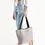 Thumbnail: Plants on Plaid Canvas Zip Tote 2