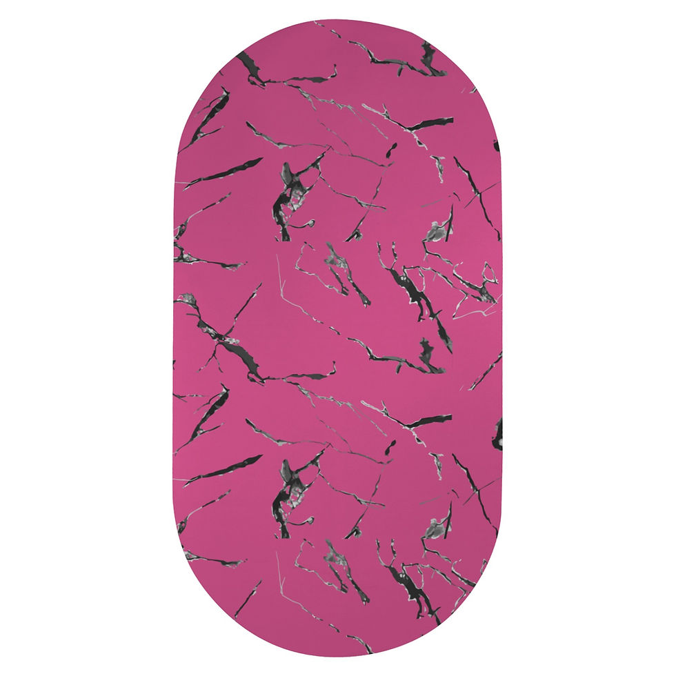Pink Marble Yoga Mat 1