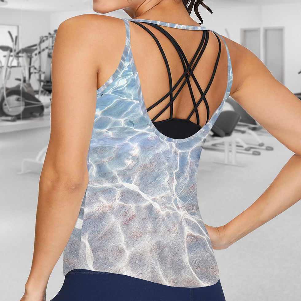 Sea & Sand Backless Tank Top 1