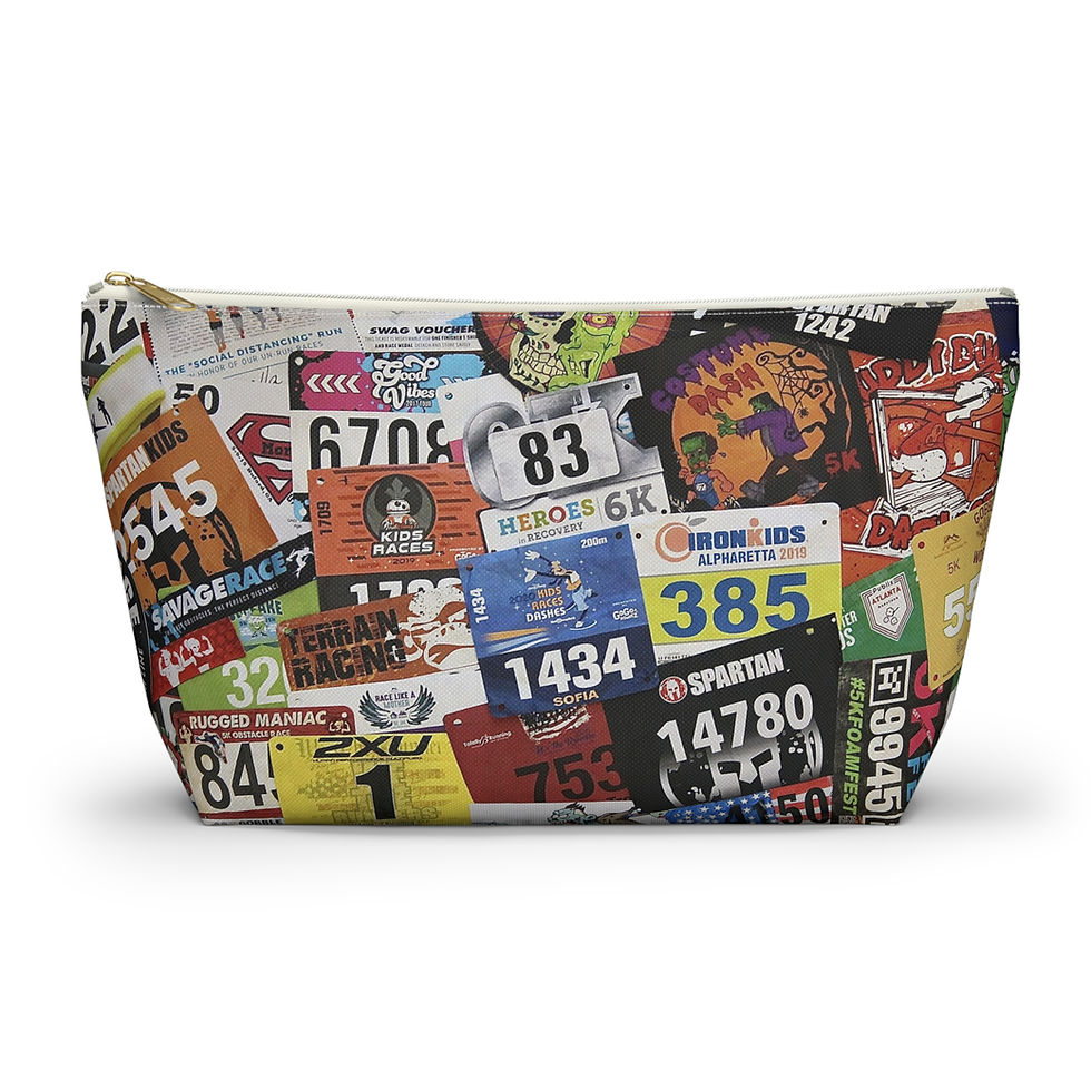 Thumbnail: Accessory Pouch w T - Bottom | Race Bib Display 8