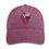 Thumbnail: American Woman Bendable Denim Trucker Hat Red Wine