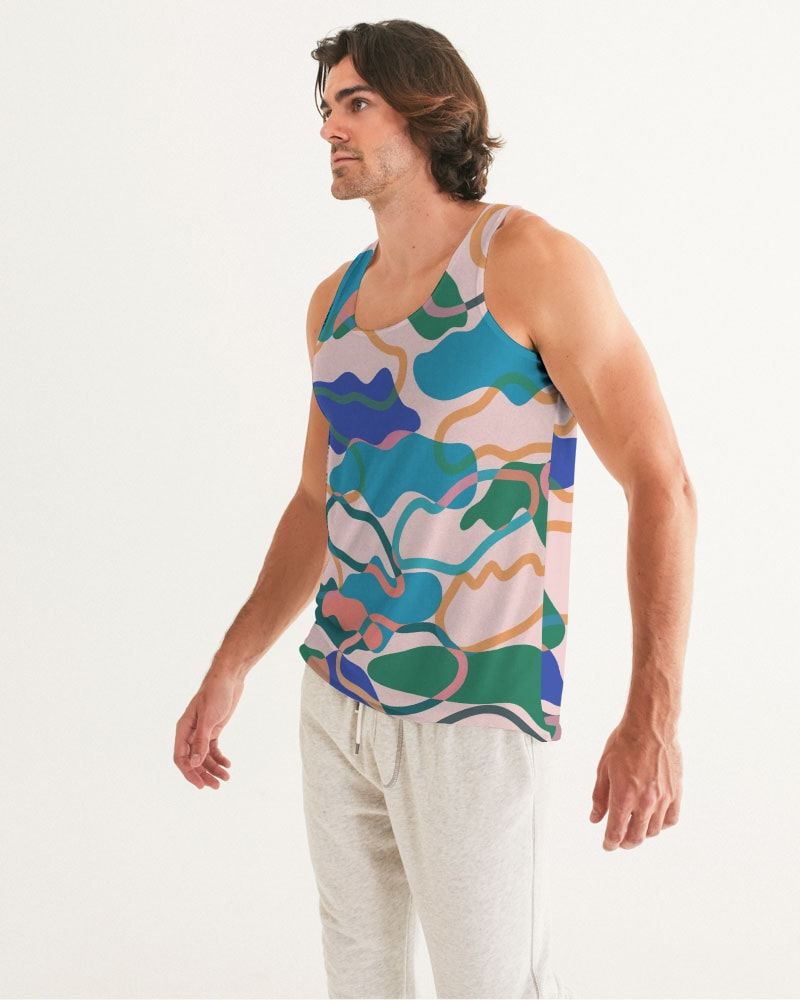 Thumbnail: Cotton Candy Men's Tank 3