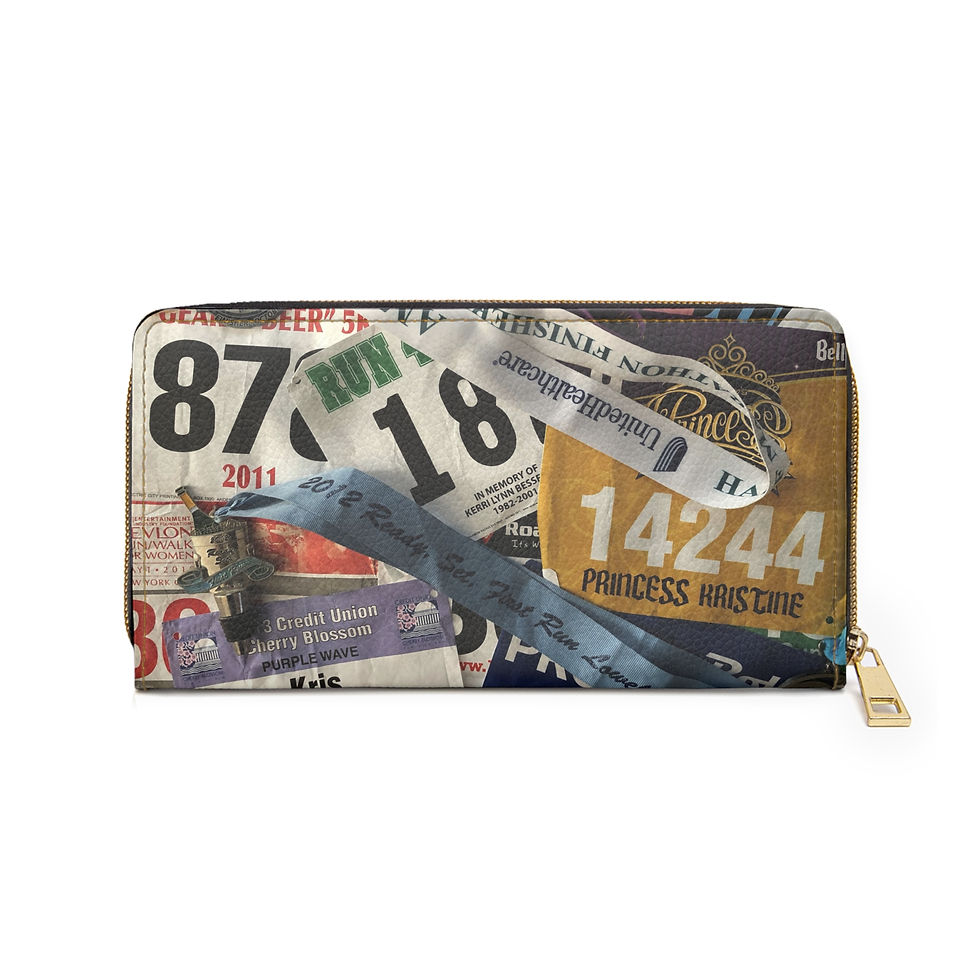 Thumbnail: Zipper Wallet | Race Bib Display 5