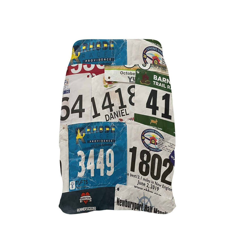Thumbnail: Women's Golf Skirt with Pockets | Race Bib Display