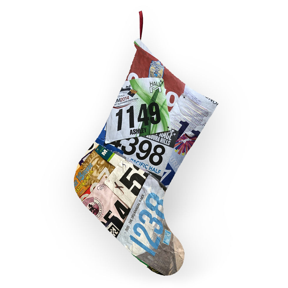 Thumbnail: Christmas Stocking | Race Bib Display 4