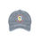 Thumbnail: Only Good Vibes Denim Baseball Cap Light Grey