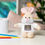 Thumbnail: Plush Bunny with Race Bib Tee White Context