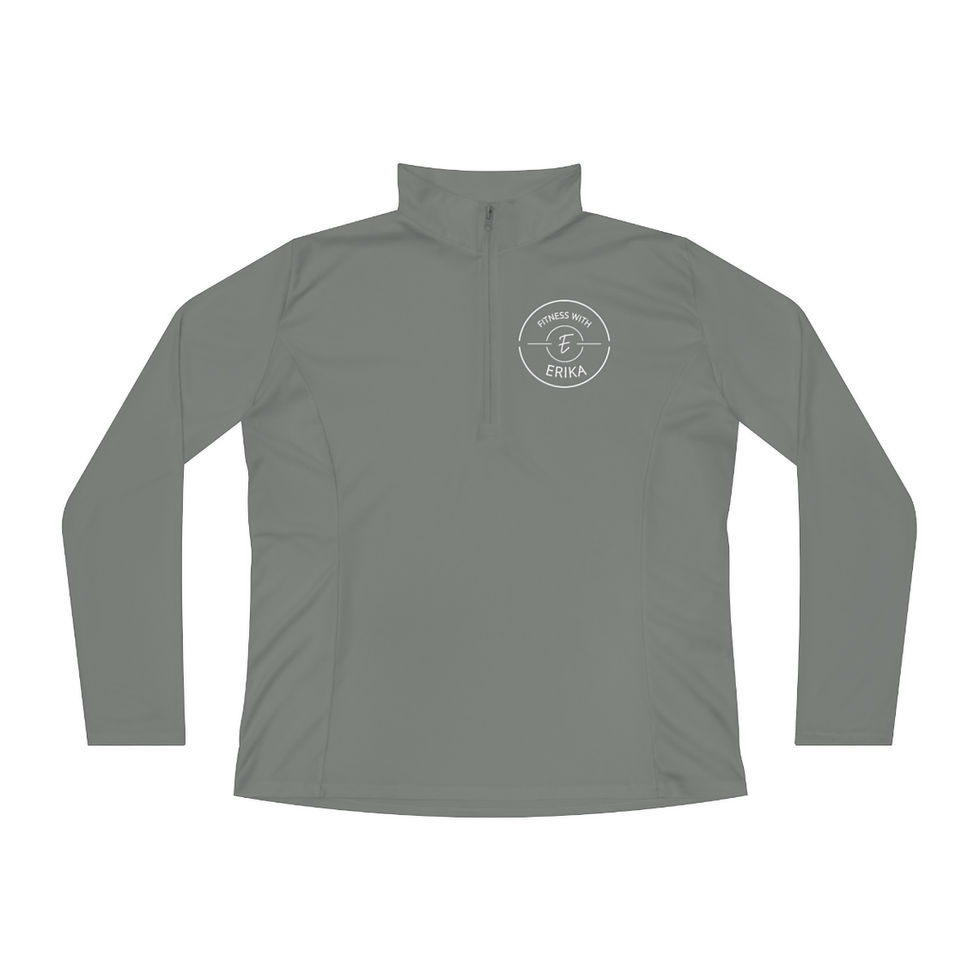 Thumbnail: Fitness With Erika Quarter-Zip Pullover