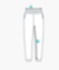 Thumbnail: Unisex Track Pants | Race Bib Display Size Chart