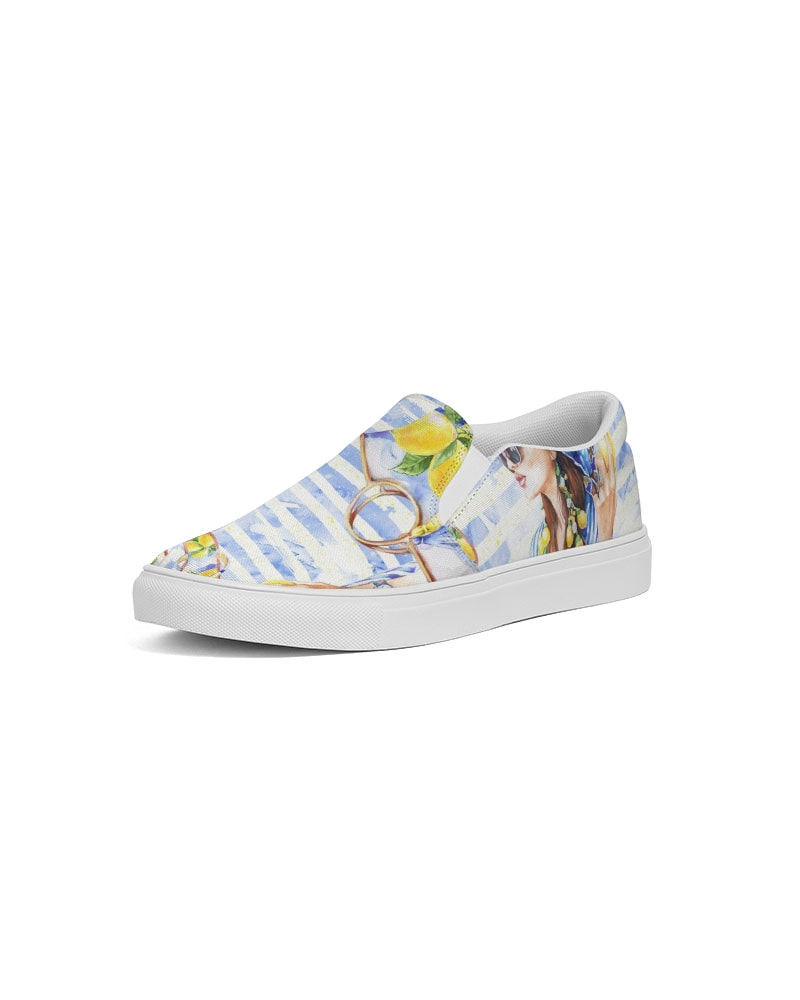 Thumbnail: Lemon Fashion Women's Slip On Canvas Shoe 5