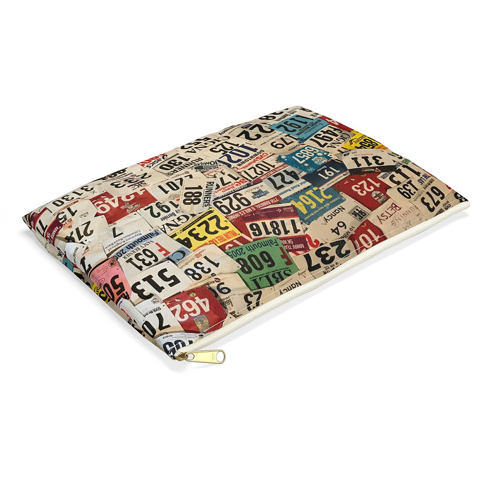 Accessory Pouch | Race Bib Display 1