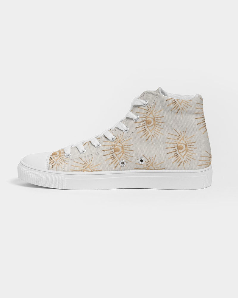 Thumbnail: Golden Eyes Women's High Top Canvas Sneak 7